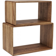 Куб Attento, коллекция "Атенто", количество предметов 2 48*80*40, Дуб, Коричневый