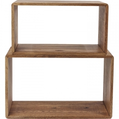 Куб Attento, коллекция "Атенто", количество предметов 2 48*80*40, Дуб, Коричневый