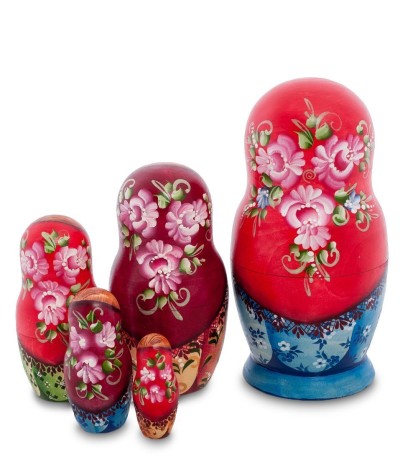 МР-16/12 Матрешка 5м "Мария с пасхой"