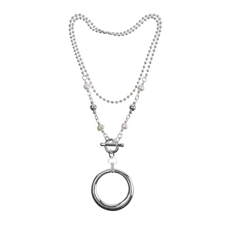 Колье Perle LN5119 BW/S Fiore Luna