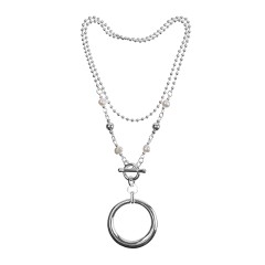 Колье Perle LN5119 BW/S Fiore Luna