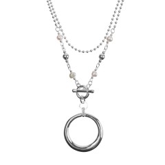 Колье Perle LN5119 BW/S Fiore Luna