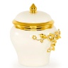 Баночка с крышкой, 12,5х16 см. EMOZIONI, керамика, swarovski
