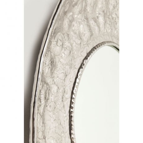 Зеркало Cosmos, коллекция "Космос" 110*110*8, Зеркальное стекло, Алюминий, Серебряный