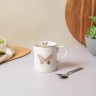 Кружка фарфоровая Butterfly Mikasa WHITE, 280 мл. Kitchen Craft