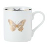 Кружка фарфоровая Butterfly Mikasa WHITE, 280 мл. Kitchen Craft