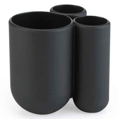 Подставка для зубных щеток Touch, черная, Umbra