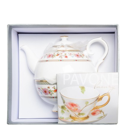 JK-212 Чайный набор "Милано-Мариттима" (Milano Marittima Pavone)