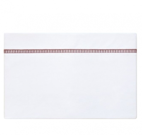 Пододеяльник "SAN MARCO", перкаль, 200х220 см. белый/лавандовый, BOVI