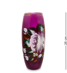VZ-599 Ваза стеклянная &quot;Жостово&quot; h-260