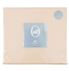 Простыня прямая (SB), сатин, 220x240см. песочный, BOVI