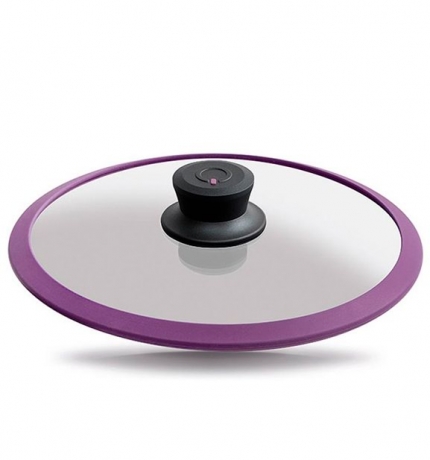 Крышка, 24 см. фиолетовая, Squality