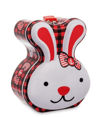 BX- 29/4 Металлическая копилка "Зайчик"