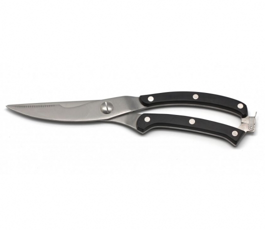 Ножницы кухонные, 20 см. Atlantis, черный