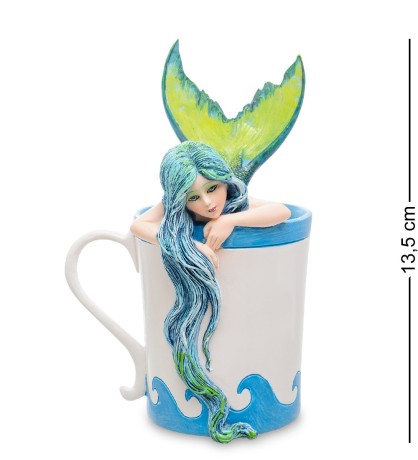 GA-92 Статуэтка "Чашка с русалкой "Утреннее блаженство"