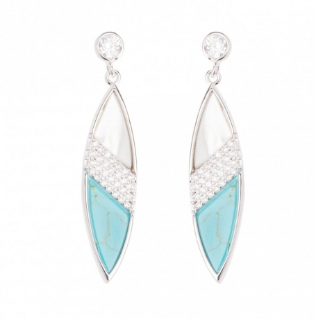 Серьги *AP3726.2 BL Fiore Luna