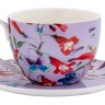 Чашка с блюдцем Пенстемоны, 0,4 л. Maxwell & Williams