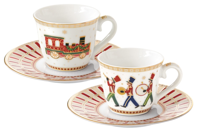 Кофейный набор Полярный экспресс, 0,08 л. 2 персоны Easy Life