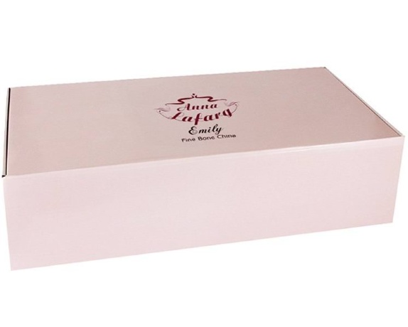 Чайный набор на 6 персон "Маркиза" Emily, 12 предметов