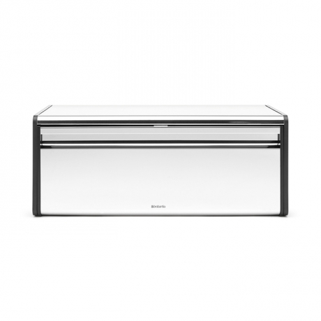 Хлебница с откидной крышкой, Стальной полированный Brabantia