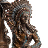 WS-444 Статуэтка "Индеец на коне"
