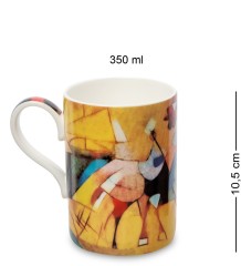 JK-296 Кружка "Абстракция" (Astrazione Pavone)