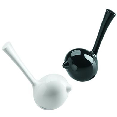 Набор из солонки и перечницы "Pi:P", Koziol, оливковый