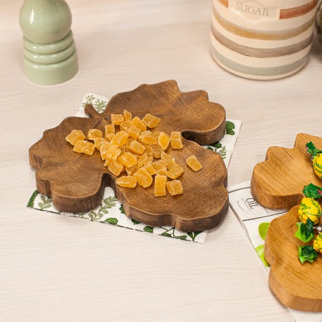 Блюдо для сервировки "Клён", 20x1,8x20 см. Uneca