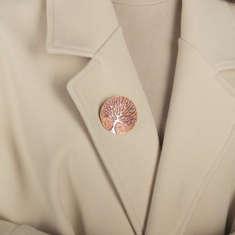 Брошь Дерево XZ1226-1.16 G/S Shadore