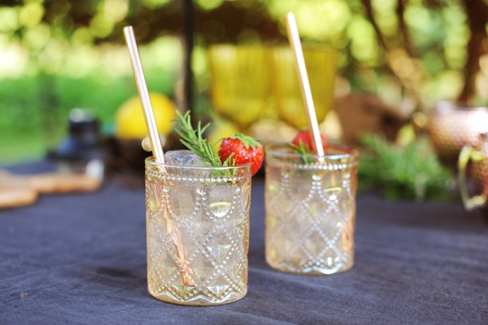 Набор стаканов для воды Dubai, янтарный, 0,3 л. 4 шт. WD Lifestyle