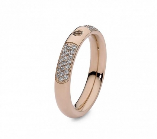 Кольцо - база deluxe small gold 15.9 мм 626669 RG Qudo