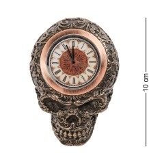 WS-1065 Часы настольные в стиле Стимпанк &quot;Череп&quot;