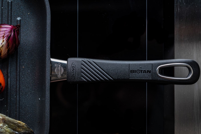 Cковорода гриль со съемной ручкой, 28x28 см. Gastrolux