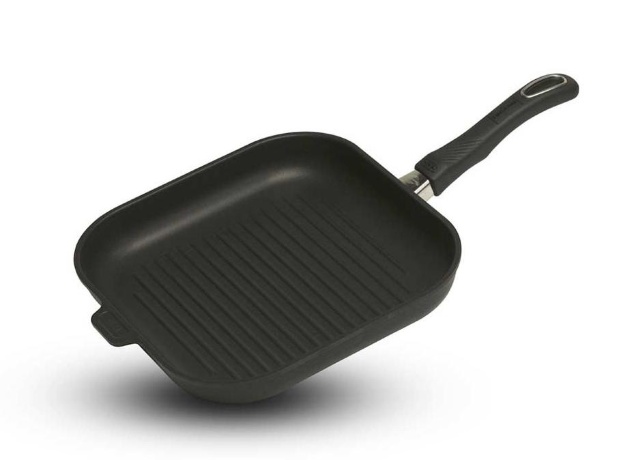 Cковорода гриль со съемной ручкой, 28x28 см. Gastrolux