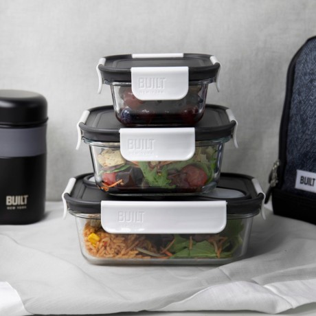 Контейнер для еды Built, 0,7 л. черный, Kitchen Craft