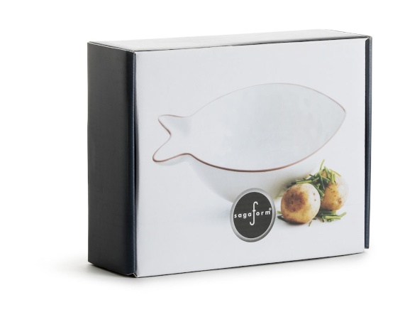 Блюдо сервировочное «Рыба», 18,5x16x6 см. Kitchen SagaForm