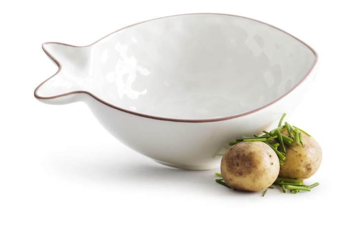 Блюдо сервировочное «Рыба», 18,5x16x6 см. Kitchen SagaForm