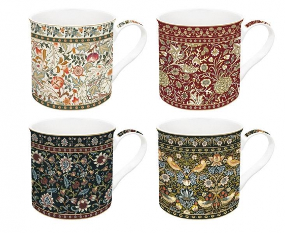 Набор из 4-х кружек Гобелен R2S, 0.3 л.