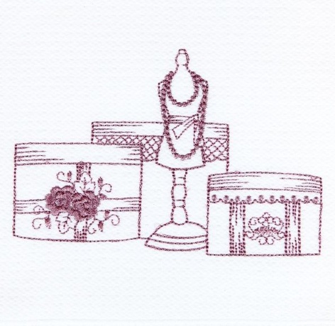 Комплект "ОТ КУТЮР" из 3 полотенец, (30x50,50х100,70х140), белый/розовый, Devilla