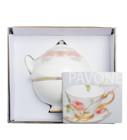 JK-220 Чайный набор "Риомаджоре" (Riomaggiore Pavone)