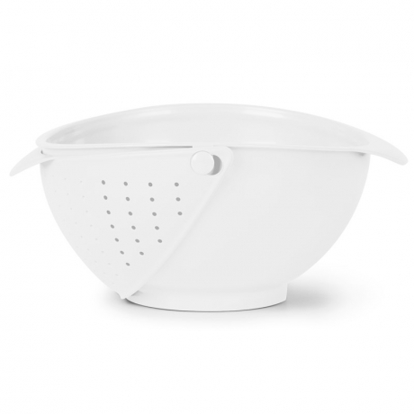 Миска-дуршлаг Rinse белая