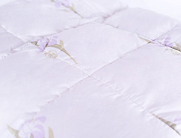 Одеяло теплое из элитного гусиного пуха "Царственный Ирис", 220х240 см. Natures