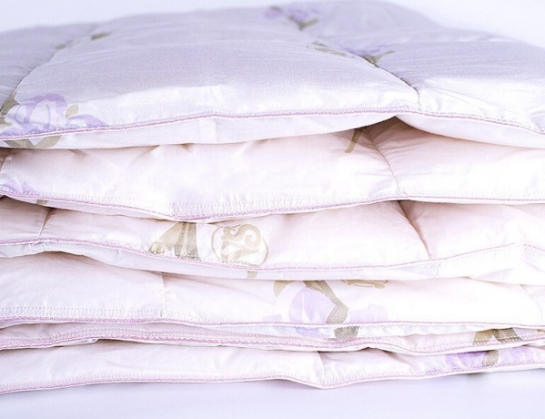 Одеяло теплое из элитного гусиного пуха "Царственный Ирис", 220х240 см. Natures