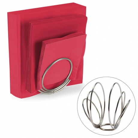 Салфетница Rings, никель, Umbra