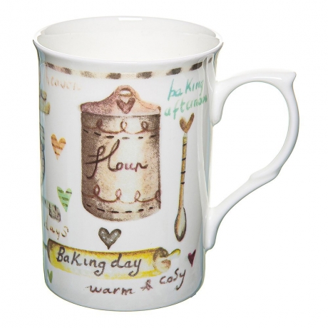 Кружка Выпечка - мука, 325 мл. Rose of England