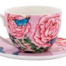 Чашка с блюдцем Розы, 0,4 л. Maxwell & Williams