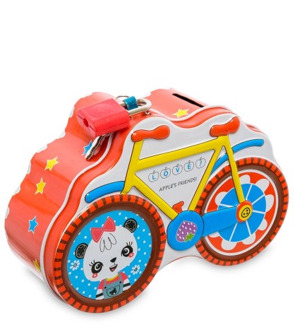 BX- 11/4 Металлическая копилка "Велосипед"