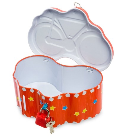 BX- 11/4 Металлическая копилка "Велосипед"