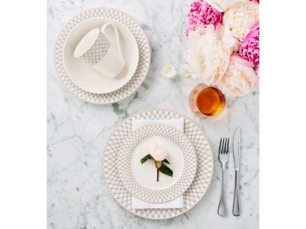 Обеденный сервиз Jewel (черный), 4 персоны, 20 предметов, Maxwell & Williams