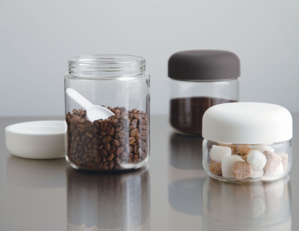 Емкость для хранения Cylin белая, 750 мл, Kinto